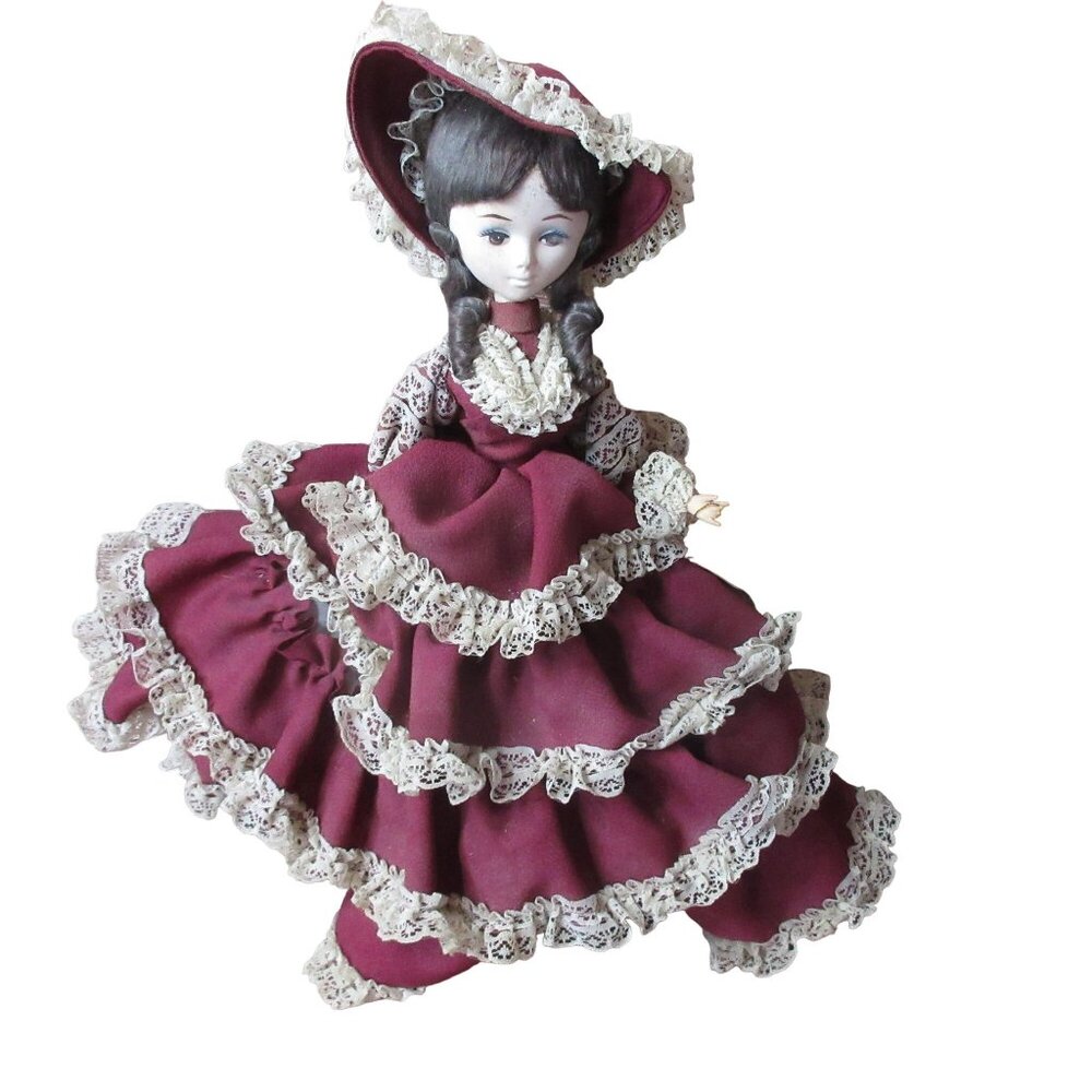Vintage Bradley Doll 15" Victorian - Felicia - Made in Korea